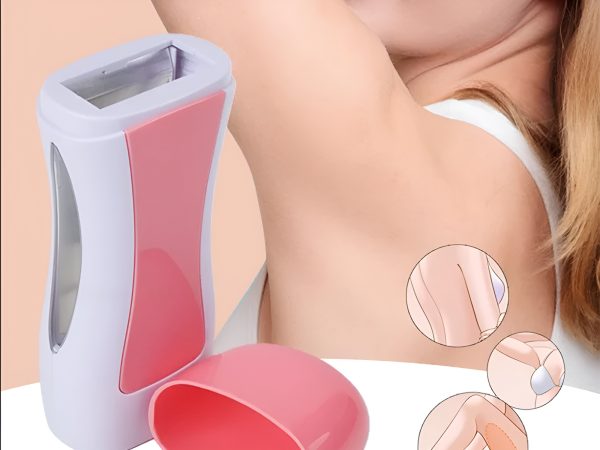 3 In 1 Depilatory Wax Heater Machine With Roll On Wax Refill And Waxing Strips